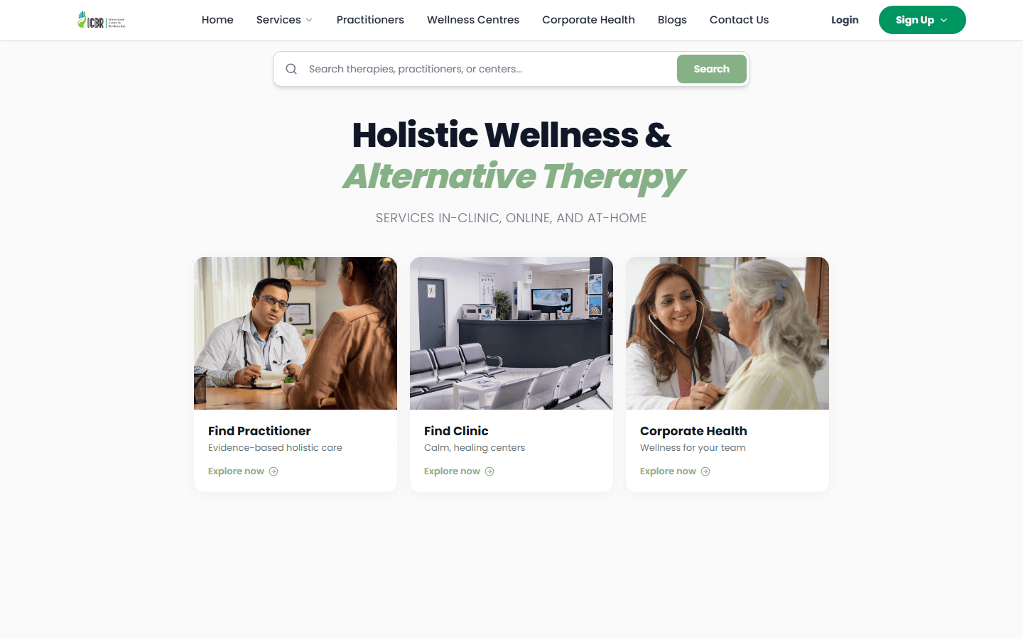 ICBR Wellness Desktop
