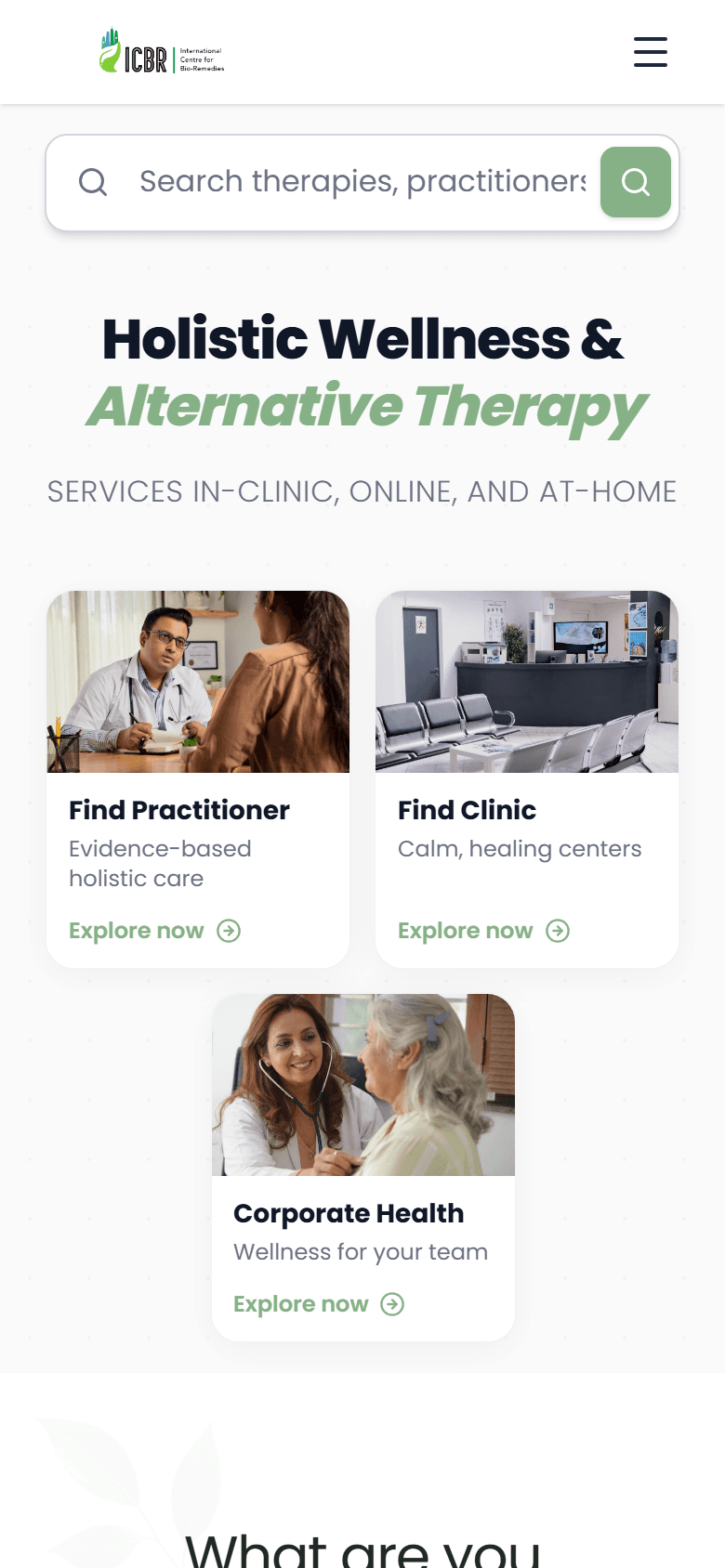 ICBR Wellness Mobile